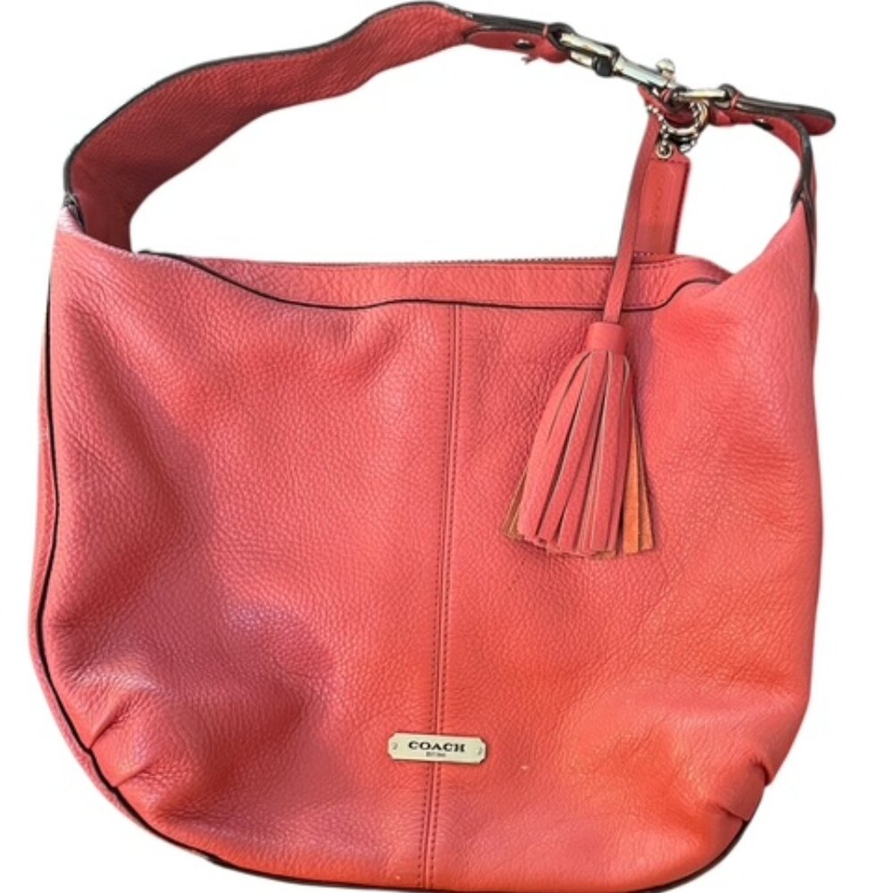 Coach shoulder hoho leather